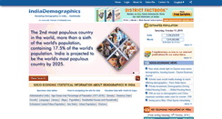 Desktop Screenshot of indiademographics.com